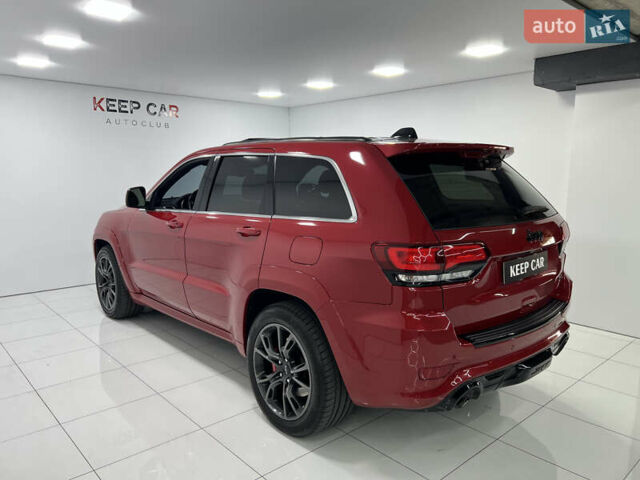 Красный Джип Гранд Чероки, объемом двигателя 6.42 л и пробегом 177 тыс. км за 33500 $, фото 14 на Automoto.ua