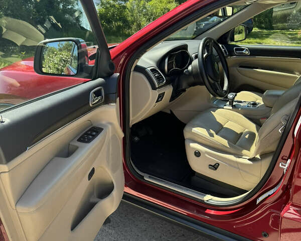 Красный Джип Гранд Чероки, объемом двигателя 3.6 л и пробегом 129 тыс. км за 26500 $, фото 6 на Automoto.ua