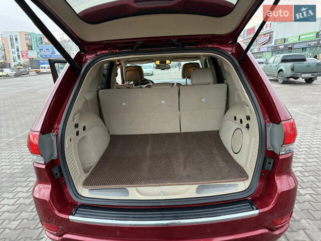 Червоний Джип Grand Cherokee, об'ємом двигуна 3.6 л та пробігом 100 тис. км за 20500 $, фото 14 на Automoto.ua