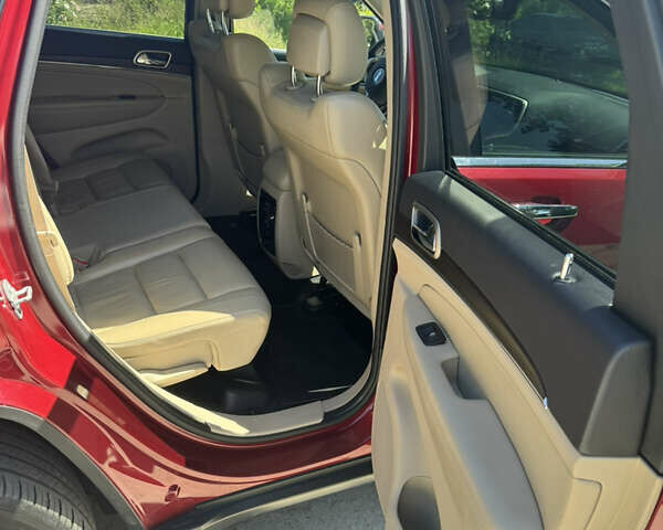 Красный Джип Гранд Чероки, объемом двигателя 3.6 л и пробегом 129 тыс. км за 26500 $, фото 9 на Automoto.ua