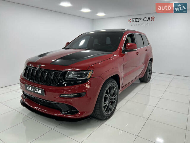 Красный Джип Гранд Чероки, объемом двигателя 6.42 л и пробегом 177 тыс. км за 33500 $, фото 7 на Automoto.ua