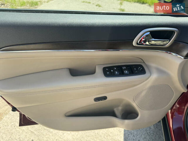 Красный Джип Гранд Чероки, объемом двигателя 3.6 л и пробегом 129 тыс. км за 26500 $, фото 16 на Automoto.ua