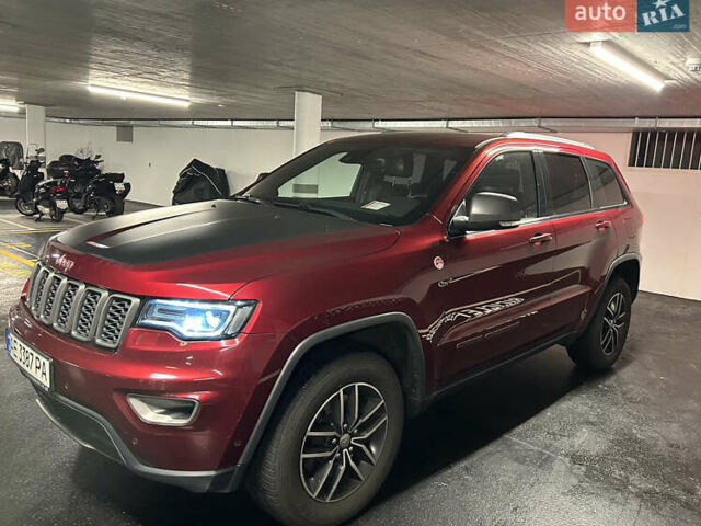 Червоний Джип Grand Cherokee, об'ємом двигуна 2.99 л та пробігом 138 тис. км за 25000 $, фото 1 на Automoto.ua