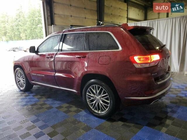 Красный Джип Гранд Чероки, объемом двигателя 3.6 л и пробегом 166 тыс. км за 5300 $, фото 1 на Automoto.ua