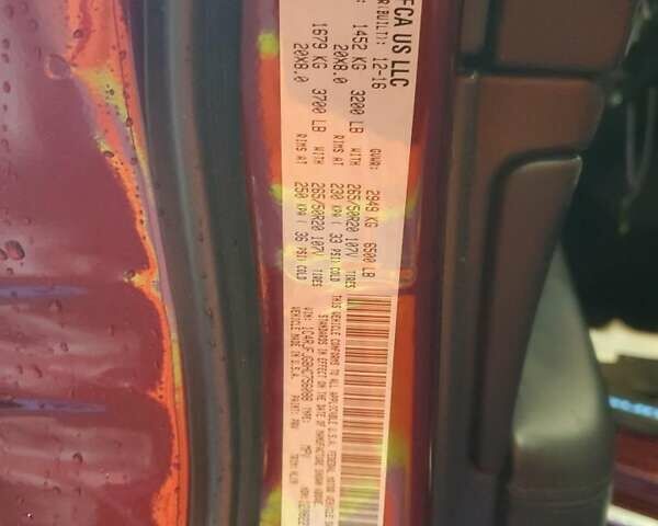 Красный Джип Гранд Чероки, объемом двигателя 3.6 л и пробегом 166 тыс. км за 5300 $, фото 12 на Automoto.ua