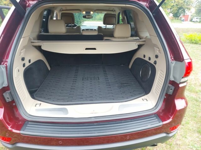 Красный Джип Гранд Чероки, объемом двигателя 3 л и пробегом 177 тыс. км за 28500 $, фото 7 на Automoto.ua