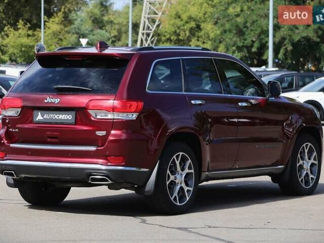 Червоний Джип Grand Cherokee, об'ємом двигуна 3.6 л та пробігом 55 тис. км за 28700 $, фото 6 на Automoto.ua