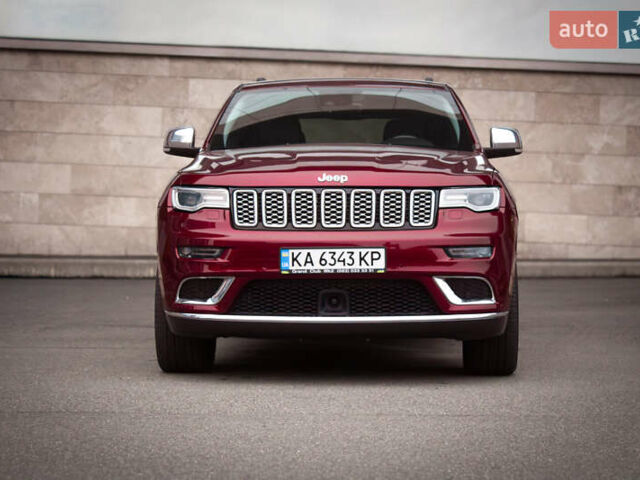 Красный Джип Гранд Чероки, объемом двигателя 3.6 л и пробегом 55 тыс. км за 28900 $, фото 6 на Automoto.ua