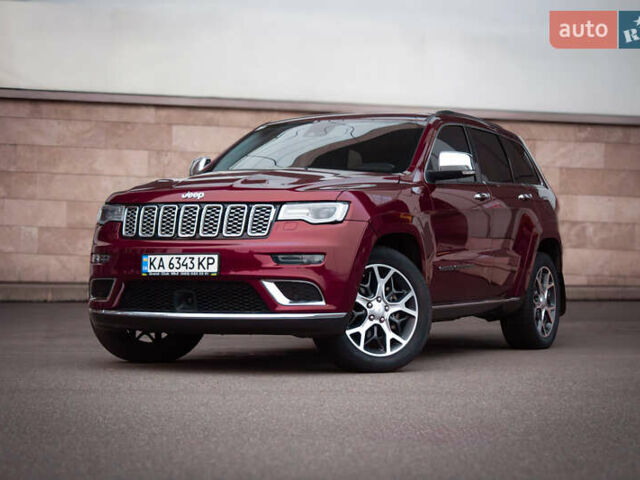 Красный Джип Гранд Чероки, объемом двигателя 3.6 л и пробегом 55 тыс. км за 28900 $, фото 5 на Automoto.ua