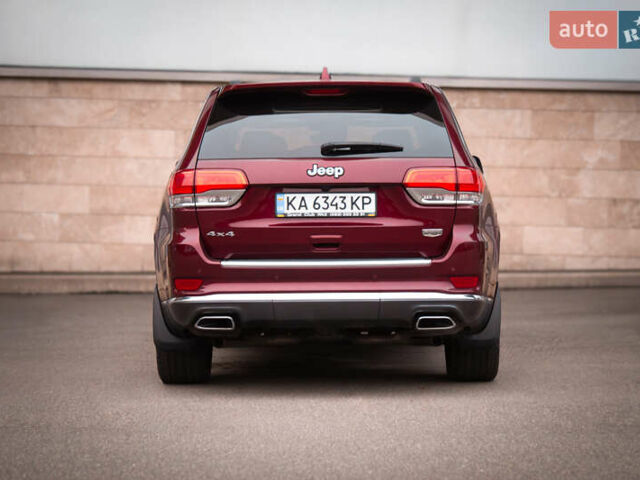 Красный Джип Гранд Чероки, объемом двигателя 3.6 л и пробегом 55 тыс. км за 28900 $, фото 3 на Automoto.ua