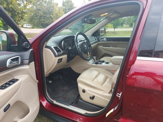 Красный Джип Гранд Чероки, объемом двигателя 3 л и пробегом 177 тыс. км за 28500 $, фото 5 на Automoto.ua