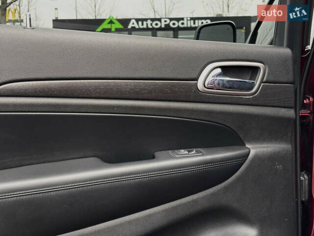 Красный Джип Гранд Чероки, объемом двигателя 3.6 л и пробегом 74 тыс. км за 23500 $, фото 18 на Automoto.ua