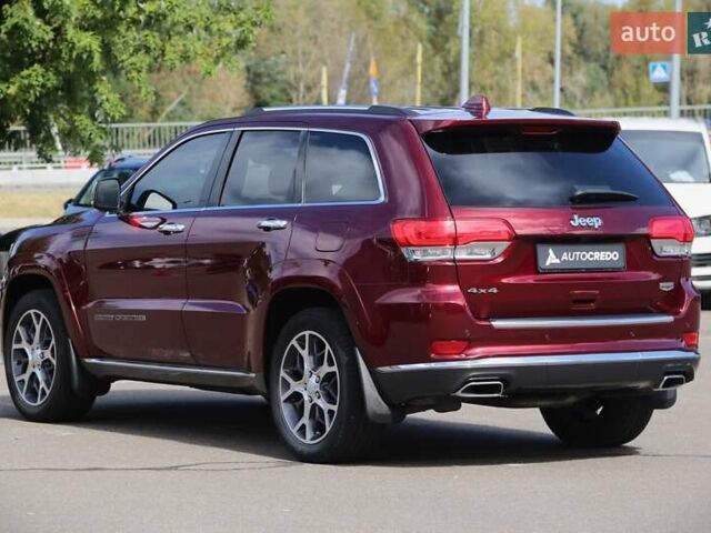 Червоний Джип Grand Cherokee, об'ємом двигуна 3.6 л та пробігом 55 тис. км за 28700 $, фото 4 на Automoto.ua