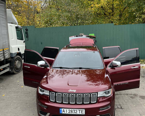 Червоний Джип Grand Cherokee, об'ємом двигуна 3.6 л та пробігом 145 тис. км за 29800 $, фото 4 на Automoto.ua
