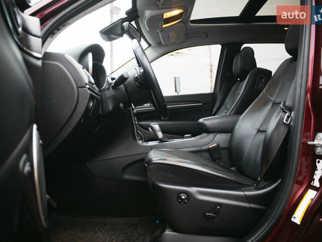 Красный Джип Гранд Чероки, объемом двигателя 3.6 л и пробегом 55 тыс. км за 28900 $, фото 10 на Automoto.ua