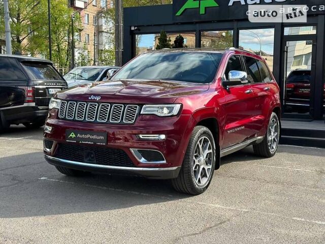 Червоний Джип Grand Cherokee, об'ємом двигуна 3.6 л та пробігом 49 тис. км за 39999 $, фото 1 на Automoto.ua