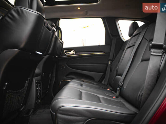 Красный Джип Гранд Чероки, объемом двигателя 3.6 л и пробегом 55 тыс. км за 28900 $, фото 13 на Automoto.ua