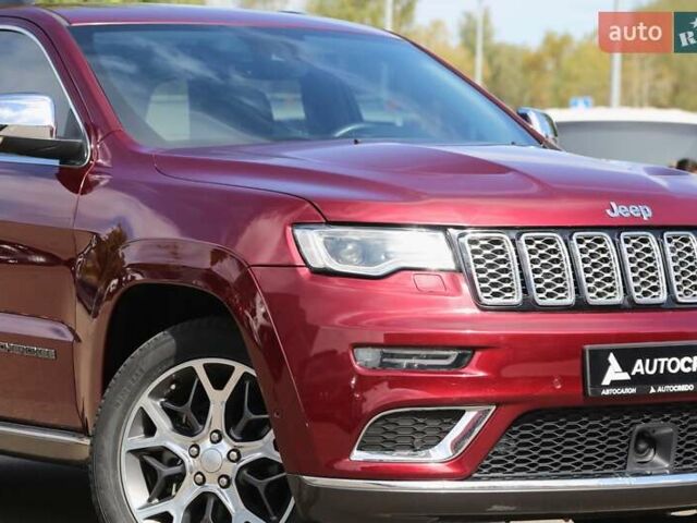 Червоний Джип Grand Cherokee, об'ємом двигуна 3.6 л та пробігом 55 тис. км за 28700 $, фото 3 на Automoto.ua