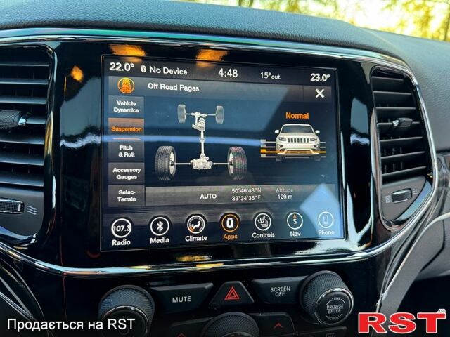 Червоний Джип Grand Cherokee, об'ємом двигуна 5.7 л та пробігом 99 тис. км за 35000 $, фото 5 на Automoto.ua
