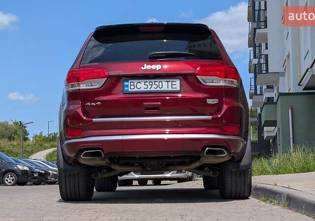 Червоний Джип Grand Cherokee, об'ємом двигуна 5.65 л та пробігом 58 тис. км за 42000 $, фото 9 на Automoto.ua