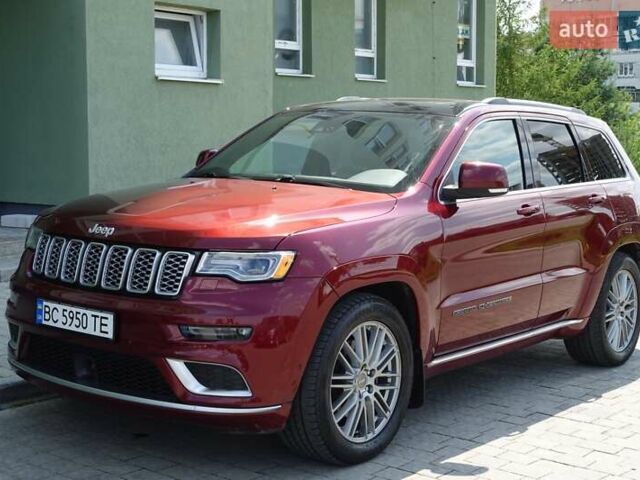 Червоний Джип Grand Cherokee, об'ємом двигуна 5.65 л та пробігом 58 тис. км за 42000 $, фото 4 на Automoto.ua