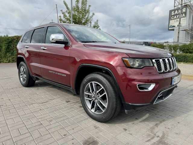 Червоний Джип Grand Cherokee, об'ємом двигуна 3.6 л та пробігом 55 тис. км за 20900 $, фото 1 на Automoto.ua