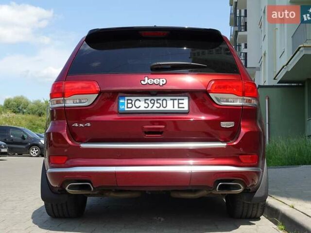 Червоний Джип Grand Cherokee, об'ємом двигуна 5.65 л та пробігом 58 тис. км за 42000 $, фото 8 на Automoto.ua