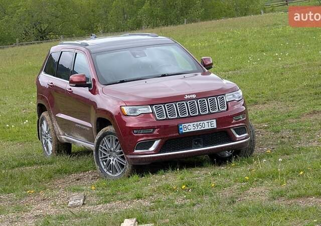 Червоний Джип Grand Cherokee, об'ємом двигуна 5.65 л та пробігом 58 тис. км за 42000 $, фото 46 на Automoto.ua