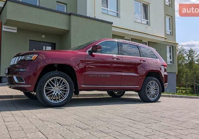 Червоний Джип Grand Cherokee, об'ємом двигуна 5.65 л та пробігом 58 тис. км за 42000 $, фото 12 на Automoto.ua