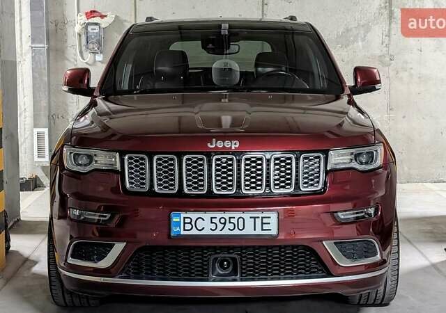 Червоний Джип Grand Cherokee, об'ємом двигуна 5.65 л та пробігом 58 тис. км за 42000 $, фото 1 на Automoto.ua