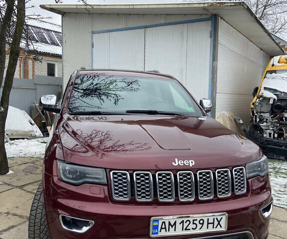 Красный Джип Гранд Чероки, объемом двигателя 3.6 л и пробегом 48 тыс. км за 21500 $, фото 2 на Automoto.ua