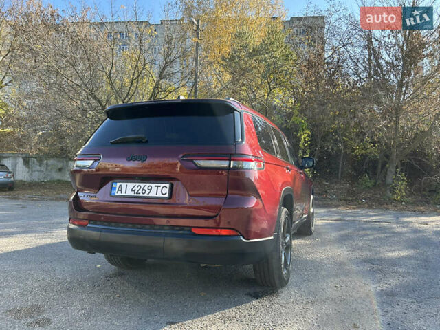 Красный Джип Гранд Чероки, объемом двигателя 3.6 л и пробегом 45 тыс. км за 45000 $, фото 7 на Automoto.ua