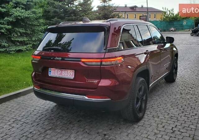 Красный Джип Гранд Чероки, объемом двигателя 3.6 л и пробегом 63 тыс. км за 33500 $, фото 4 на Automoto.ua