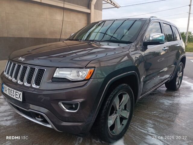 Джип Гранд Чероки 2014 в Гостомель на Automoto.ua Серый Джип Гранд Чероки, объемом двигателя 3 л и пробегом 288 тыс. км за 16000 $, фото 4 на Automoto.ua