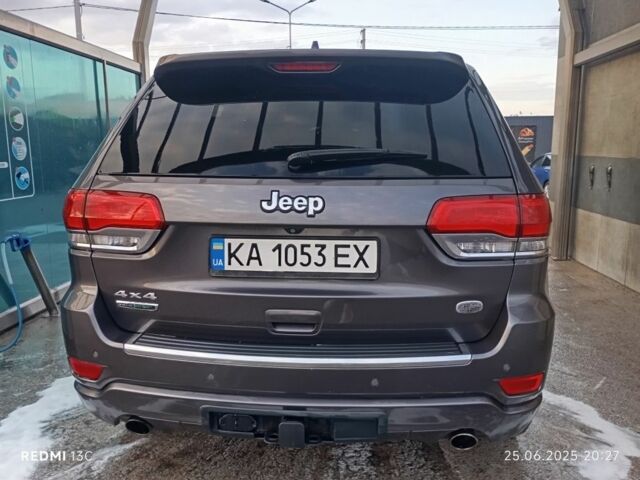 Джип Гранд Чероки 2014 в Гостомель на Automoto.ua Серый Джип Гранд Чероки, объемом двигателя 3 л и пробегом 288 тыс. км за 16000 $, фото 7 на Automoto.ua