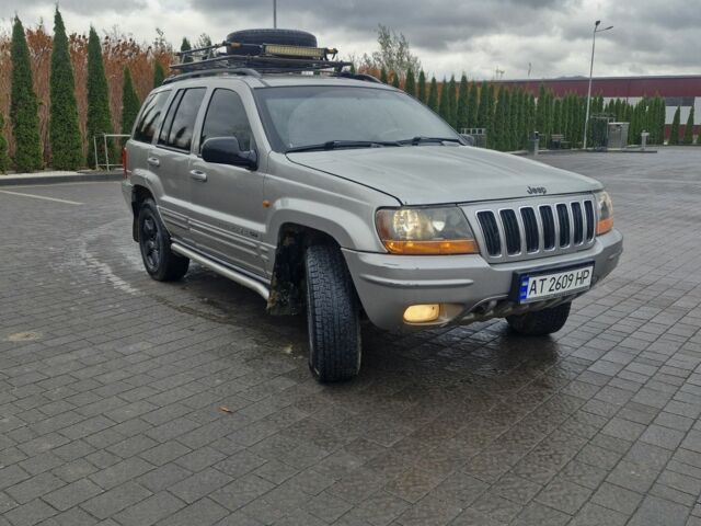 Сірий Джип Grand Cherokee, об'ємом двигуна 4.7 л та пробігом 321 тис. км за 6300 $, фото 2 на Automoto.ua