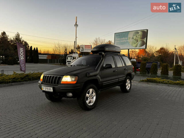 Серый Джип Гранд Чероки, объемом двигателя 4.7 л и пробегом 180 тыс. км за 11800 $, фото 1 на Automoto.ua