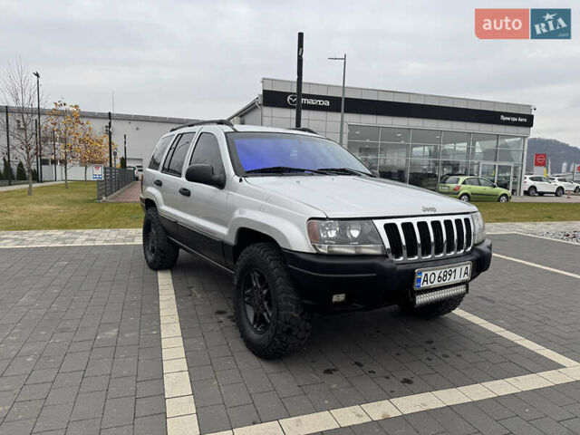 Серый Джип Гранд Чероки, объемом двигателя 3.96 л и пробегом 220 тыс. км за 6800 $, фото 1 на Automoto.ua