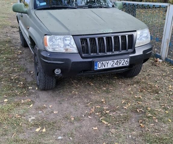 Джип Гранд Чероки 2003 в Новониколаевке на Automoto.ua Серый Джип Гранд Чероки, объемом двигателя 2.7 л и пробегом 348 тыс. км за 5200 $, фото 5 на Automoto.ua