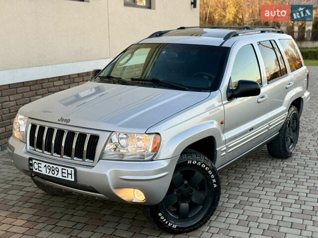 Серый Джип Гранд Чероки, объемом двигателя 2.69 л и пробегом 265 тыс. км за 9700 $, фото 1 на Automoto.ua