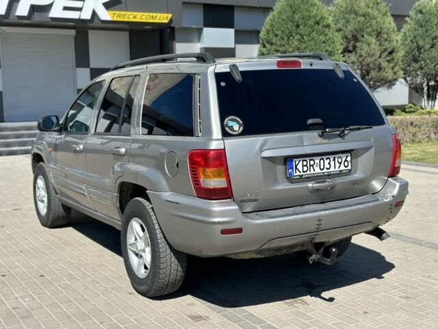 Сірий Джип Grand Cherokee, об'ємом двигуна 2.7 л та пробігом 330 тис. км за 5200 $, фото 5 на Automoto.ua