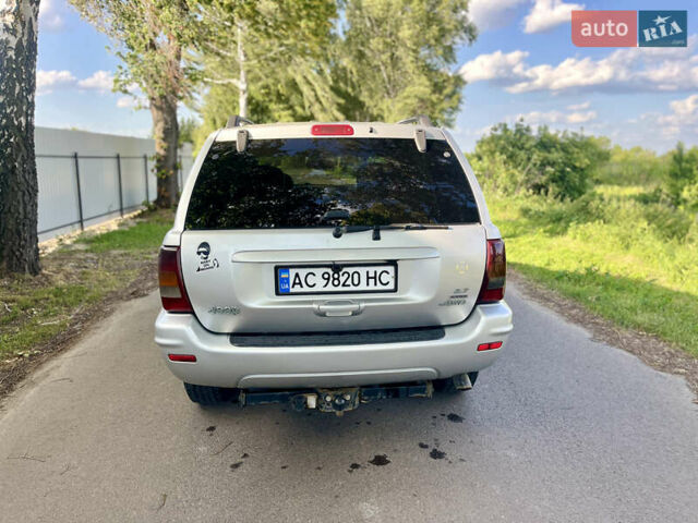 Сірий Джип Grand Cherokee, об'ємом двигуна 2.69 л та пробігом 343 тис. км за 8100 $, фото 8 на Automoto.ua
