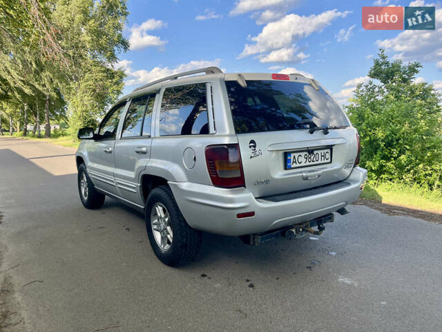 Сірий Джип Grand Cherokee, об'ємом двигуна 2.69 л та пробігом 343 тис. км за 8100 $, фото 7 на Automoto.ua