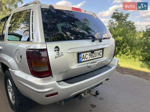 Сірий Джип Grand Cherokee, об'ємом двигуна 2.69 л та пробігом 343 тис. км за 8100 $, фото 28 на Automoto.ua