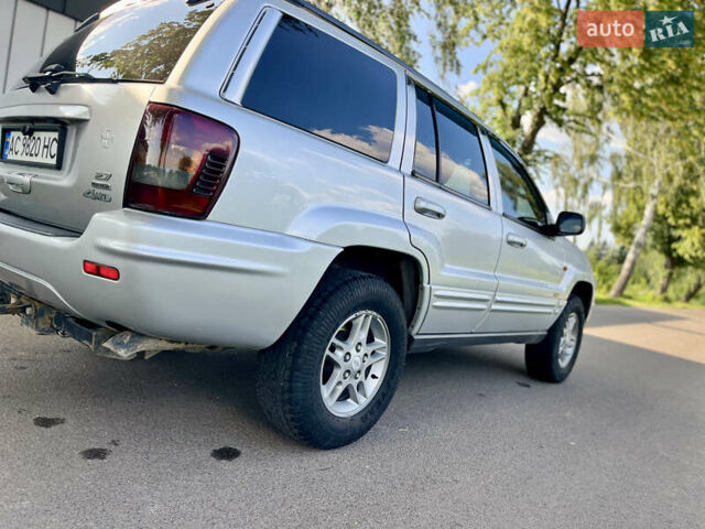 Сірий Джип Grand Cherokee, об'ємом двигуна 2.69 л та пробігом 343 тис. км за 8100 $, фото 33 на Automoto.ua