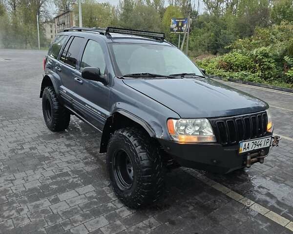 Серый Джип Гранд Чероки, объемом двигателя 4.7 л и пробегом 219 тыс. км за 9000 $, фото 8 на Automoto.ua