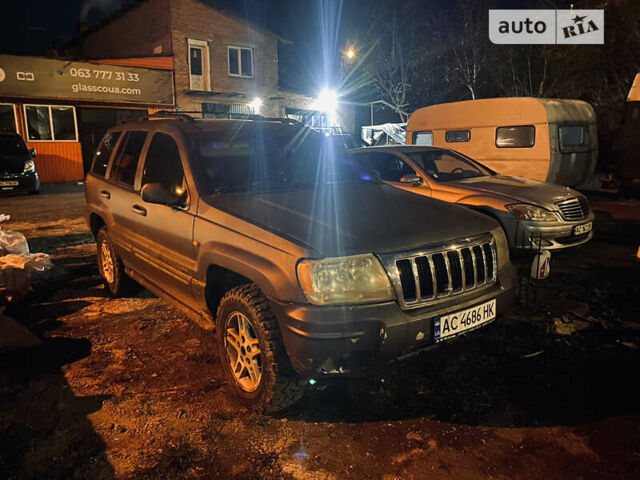 Сірий Джип Grand Cherokee, об'ємом двигуна 2.69 л та пробігом 351 тис. км за 5500 $, фото 3 на Automoto.ua