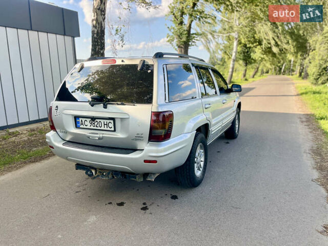 Сірий Джип Grand Cherokee, об'ємом двигуна 2.69 л та пробігом 343 тис. км за 8100 $, фото 9 на Automoto.ua