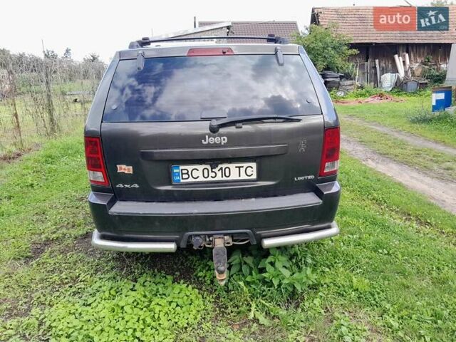 Сірий Джип Grand Cherokee, об'ємом двигуна 4.7 л та пробігом 190 тис. км за 8600 $, фото 5 на Automoto.ua