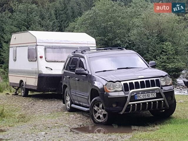 Сірий Джип Grand Cherokee, об'ємом двигуна 4.7 л та пробігом 190 тис. км за 8600 $, фото 18 на Automoto.ua